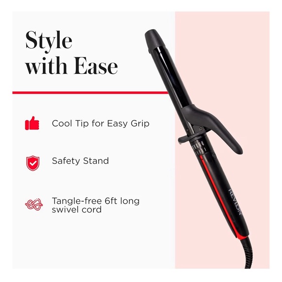 Revlon Hair Curling iron infused with Coconut oil NWT - Picture 5 of 5